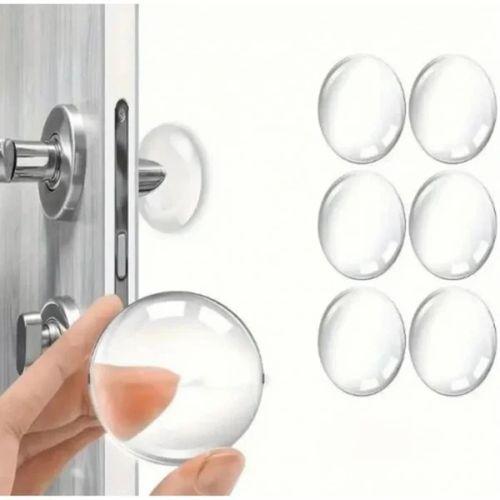 Şeffaf Silikon Mobilya Ve Kapı Durdurucu Darbe Pedi 6'lı Set