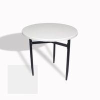 Dockers Venedik Masa Yuvarlak Çap 70 ESB (Werzalit, Wermodin veya Allzalit Tabla) - Beyaz