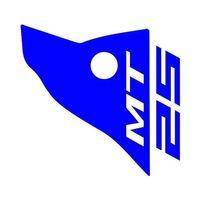 YAMAHA Yamaha Mt-25 Uyumlu Mavı Siperlik Sticker Set