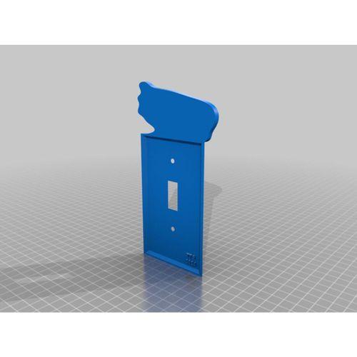 Blackhawk Işık Anahtarı Kapağı 3D Baskı (Bu ürün Sadece Plastik parçadır - Almadan Önce Soru Sorabilirsiniz)