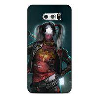 LG K40S Uyumlu Kılıf Harley Quinn (7) Telefon Kılıfı Koyu Yeşil