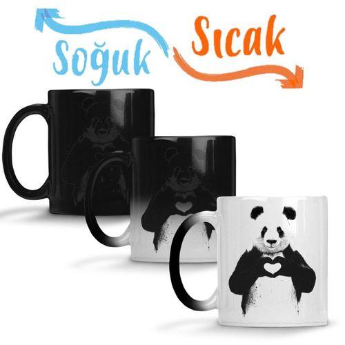 Dolce Panda Sihirli Kupa Bardak Porselen