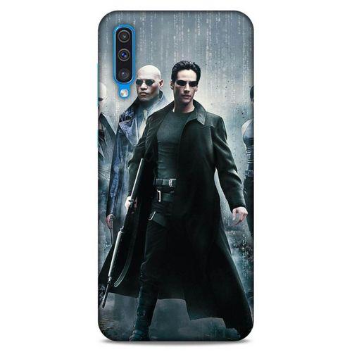 Lopard Samsung Galaxy A50 Uyumlu Kılıf IMDB Film (15) Antişok Kılıf Matrix