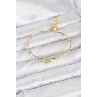 Yıldız Model Gold Renk Kadın Bileklik