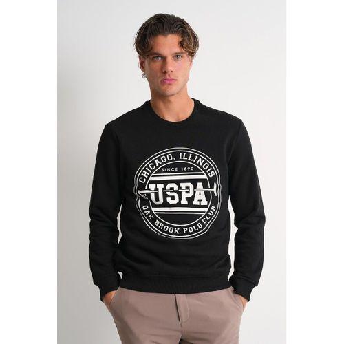 ALEXANDERGARDI Bisiklet Yaka Baskılı Sweatshirt