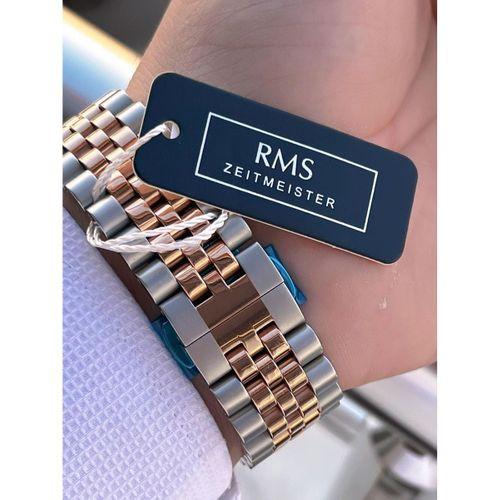 Rms Romanson 2 Yıl Garantili Çelik Kordon Çelik Kasa 5 Atm Suya Dayanıklı Erkek Kol Saati AG1561.06