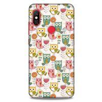 Baykuşlar (27) Desenli Silikon Kapak Telefon Kabı Xiaomi Redmi Note 6 Pro Kılıf
