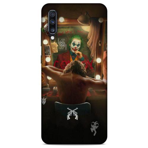 Samsung Galaxy A70 Uyumlu Kılıf Joker (46) Core Armor Kılıf Gümüşi
