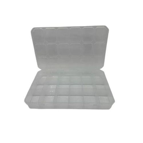 Organizer Plastik Kutu Box 18 Sabit Bölmeli 185x295x40mm