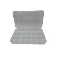 Organizer Plastik Kutu Box 18 Sabit Bölmeli 185x295x40mm