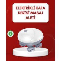 Su Geçirmez Elektrikli Kafa Masaj Cihazı IPX7