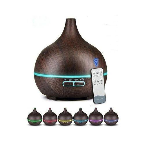 Hava Nemlendirici 7 Led Işıklı Aromatik Oda Kokusu 550 Ml Kahve Aroma Difüzörü Buhar Makinası