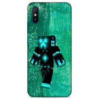 Lopard Xiaomi Redmi 9A Uyumlu Kılıf PiXel (45) Liquid Air Kılıf Tron