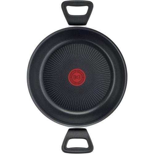 Tefal Titanyum 2X XL Difüzyon Tabanlı Kapaklı Sahan 24 Cm