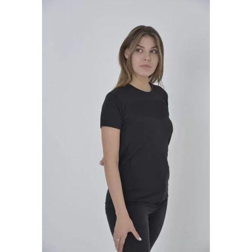 Pilelistore Gögüs Fileli Slim Fit T-shirt - Siyah