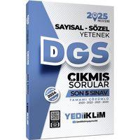 2025 DGS Sayısal Sözel Yetenek Tamamı Çözümlü Son 5 Sınav Çıkmış Sorular Yediiklim Yayınları