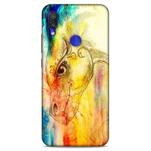Lopard Xiaomi Redmi Note 7 Uyumlu Kılıf Manipülasyon ☻ (35) Fit Design Kılıf Baskılı