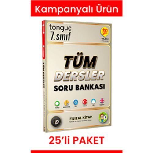 7. Sınıf Tüm Dersler Soru Bankası 25' li Paket  (%6 Paracık Hediyeli)