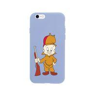 iPhone 7 Elmer Fudd Tasarımlı Lila Telefon Kılıfı
