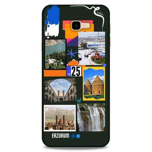 Lopard Samsung Galaxy J4 Plus Uyumlu Kılıf Şehirli ※ (25) Erzurum Antişok Kapak
