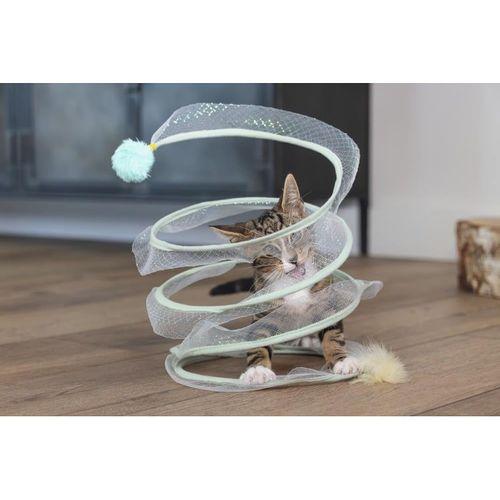 Beeztees Yavru Kedi Tüneli, Spiral Şeklinde, 60x25x25cm