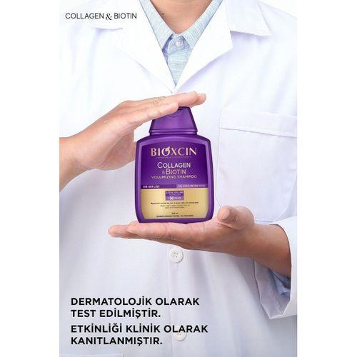 Bioxcin Bioxcin Collagen & Biotin Ekstra Hacim & Dolgunlaştırıcı Şampuan 300 Ml - 2 Li Avantaj Seti