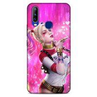 General Mobile GM 10 Uyumlu Kılıf Harley Quinn (4) Koruma Kılıfı Fuşya