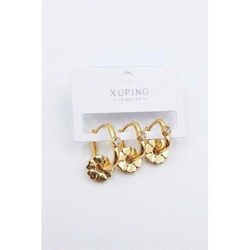 3'lü Xuping Küpe - Altın