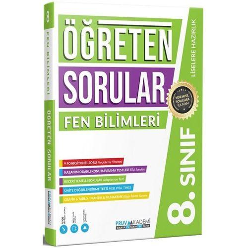 8. Sınıf Fen Bilimleri Öğreten Soru Bankası Pruva Akademi