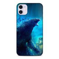 Apple Iphone 11 Kılıf Dragons (33) Hybrid Kılıf Godzilla