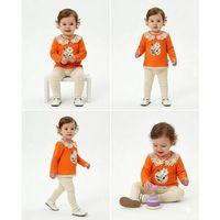 6/24 Ay Dantel Yakalı Penye Bebek Takımı