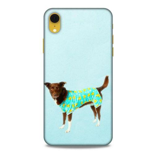 Apple iPhone XR Kılıf Köpek Kıyafetleri (48) Bumper Kılıf Fanila