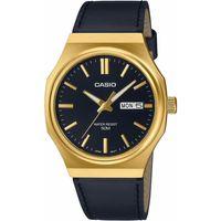Casio MTP-E735GL-1AVDF Quartz Deri Siyah 38 mm Erkek Kol Saati