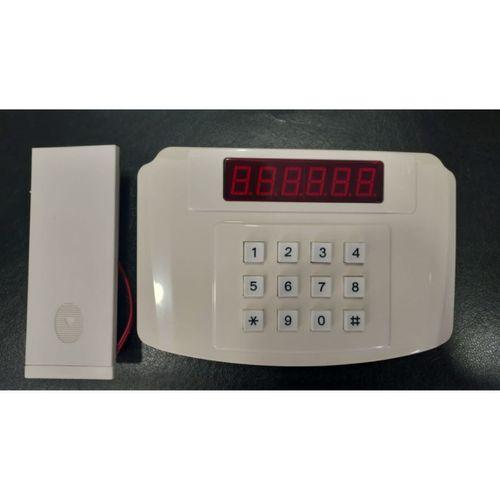 Kilitleme sistemi için motorlu mekanizmalı dijital tuş takımı