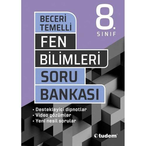 8. Sınıf Fen Bilimleri Beceri Temelli Soru Bankası Tudem Yayınları