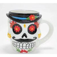 3d Kabartmalı Meksikalı Kurukafa Karakterli Kupa Bardak Alk4894