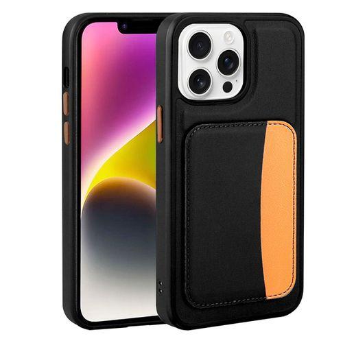 Apple iPhone 16 Pro Max Kılıf Kartlıklı Zore X-Kart Silikon Kapak