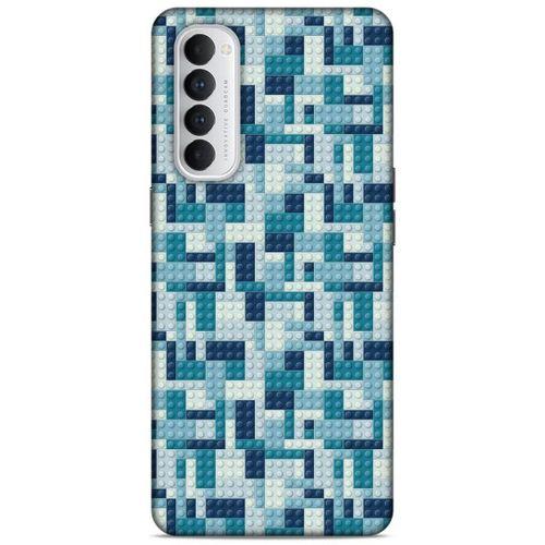 Lopard Oppo Reno 4 Pro Uyumlu Kılıf BloX (42) Rugged Armor Kılıf Açık Mavi