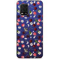 Frutix Kiraz 02 Xiaomi Mi 10 Lite Kılıf Desenli Silikon