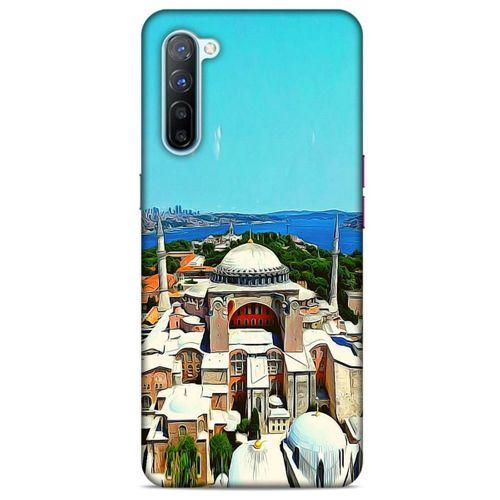Oppo Reno 3 Kılıf Dünya Mimarisi (10) Full Koruma Kılıfı Ayasofya