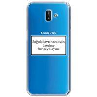 Galaxy J6 Plus Kılıf HD Yazı Baskılı Silikon Arka Kapak - Yazı 8