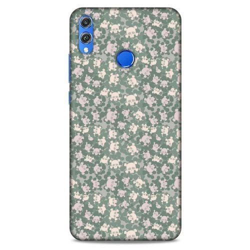 Kamuflaj 01 Huawei Honor 8x Kılıf Silikon Kapak