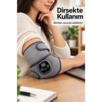 Dijital Ekranlı Diz Masaj Bandı Cırt Cırtlı