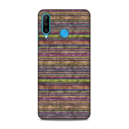 Huawei P30 Lite Uyumlu Kılıf Utopia (39) Liquid Crystal Kılıf Geometri