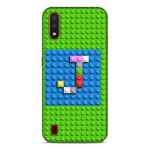 Lopard Samsung Galaxy A01 Uyumlu Kılıf BloX (21) Koruyucu Kapak J Harfi