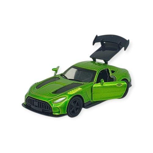 Çek Bırak Metal Küçük Arabalar 8 cm - 6411A-10 - Yeşil