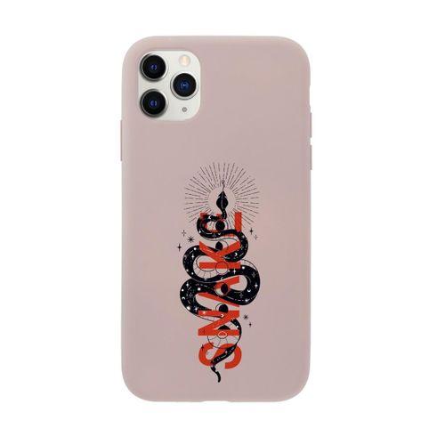 iPhone 11 Pro Max Snake Premium Silikonlu Telefon Kılıfı