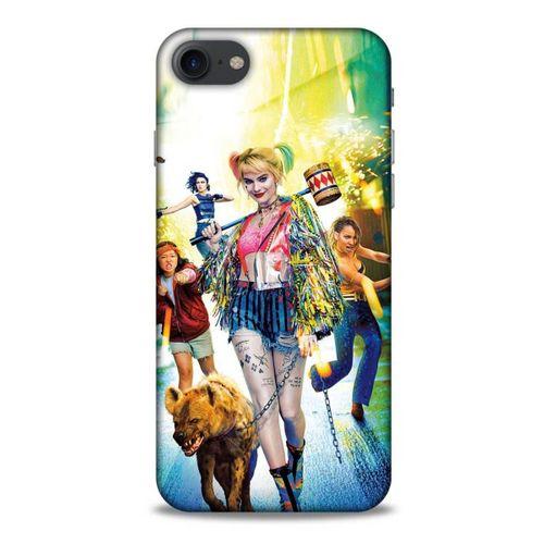 Apple Iphone 7 Uyumlu Kılıf Harley Quinn (32) Soft Silikon Kılıf Lavanta pembesi