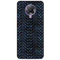 Xiaomi Poco F2 Pro Kılıf Dragons (4) Koruma Kılıfı Ejderha Skin Lacivert