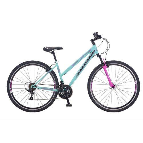Salcano City Lily V Fren 28 Jant Şehir Bisikleti Turkuaz-Pembe (Teşhir Ürün)